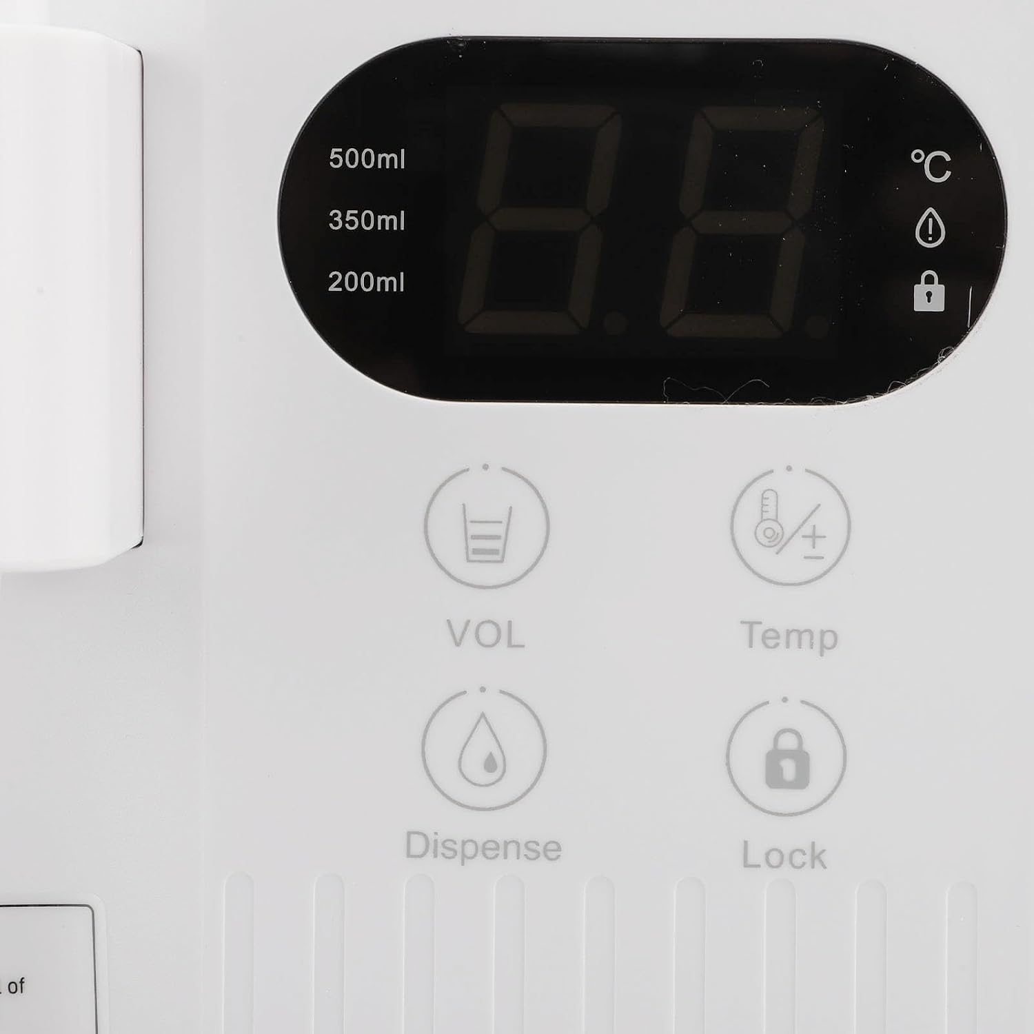 Water Boiler and Warmer, 3L Instant Hot Water Dispenser, 12 Adjustable Water Temperature Settings Countertop Water Boiler with Child Lock for Table Top (US)