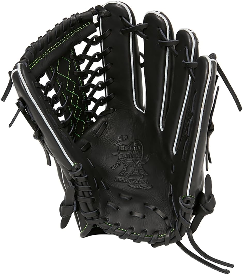 Rawlings Baseball Glove Soft Adult Soft HOH PRO EXCEL Elite GR5HEEB870 Black [Outfielder] Size 12.25 *Right Throwing (Left Handed)