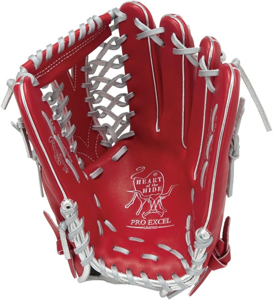 Rawlings Baseball Glove Soft HOH PRO EXCEL - Color Palette- GR5FHECB88FS Outfielder ML Green 12.5' *for Right Throwing