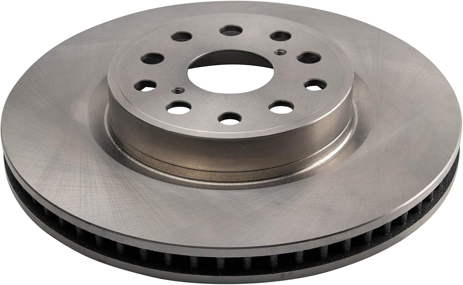TRQ Front Brake Pad and Rotor Set Ceramic Vented Rotors Compatible with 2007-2017 Lexus LS460