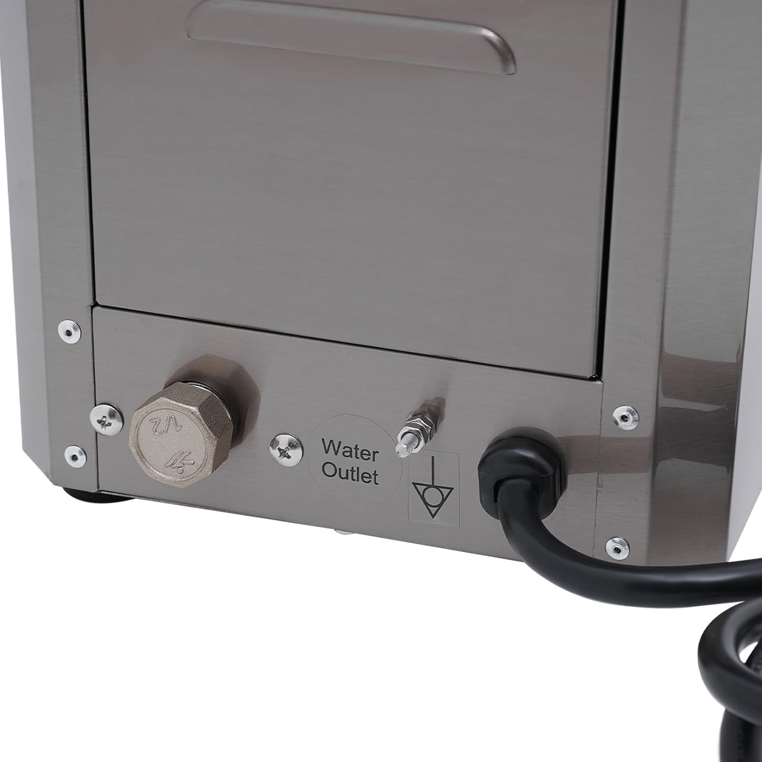 Step-Heating Commercial Hot Water Dispenser, 1800W Electric Water Boiler Machine with 2.64Gal Capacity for Hotel, Restaurant, Office, Cooking Tea|Coffee|Milk Tea, Button Type