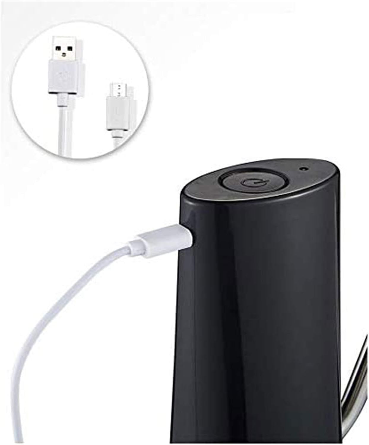 Water Pump for 5 Gallon Bottle USB Charging Portable Electric Drink Water Bottle Pump Dispenser (Fits Most 2-5 Gallon Water Bottle[1200MA Battery Powered])