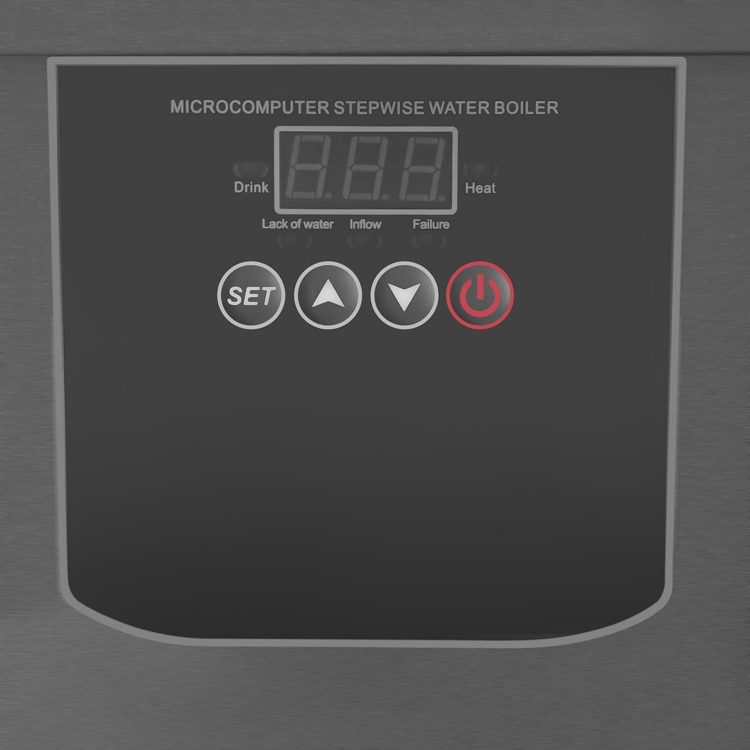 Commercial Water Boiler Hot Water Dispenser Countertop Electric Hot Water Kettle Adjustable Water Warmer Fast Heating for Tea Coffee Shop Restaurant Office, 30L