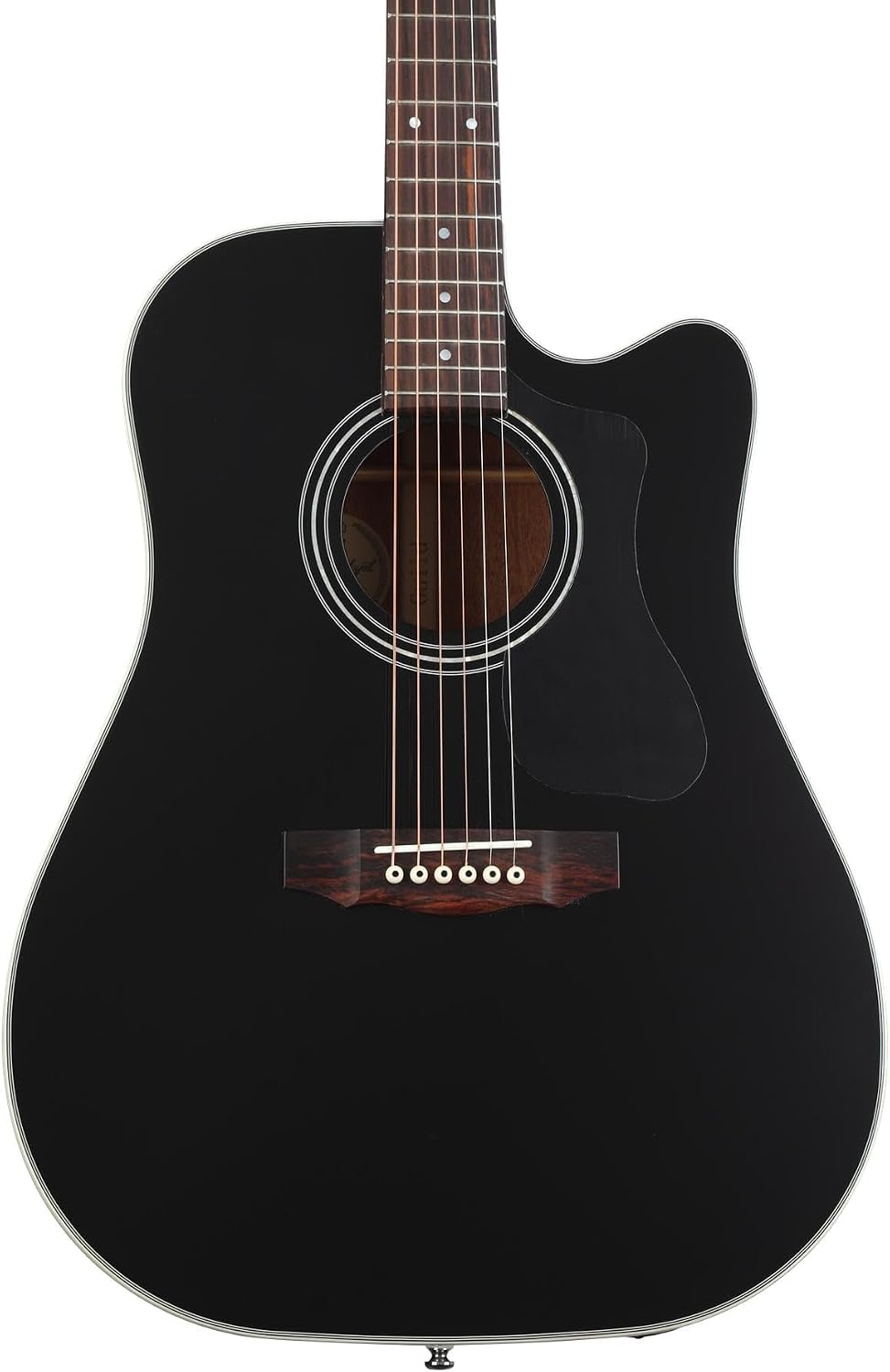 Guild D-140CE Dreadnought Acoustic-Electric Guitar - Black