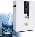 50-80 Litres Instant Boiling Water Dispenser, Commercial Water Warmer, Automatic Hot Water Dispensers, Catering Hot Tea Urn, Wall-Mounted Water Boiler, With LCD Temperature Display,60L-White