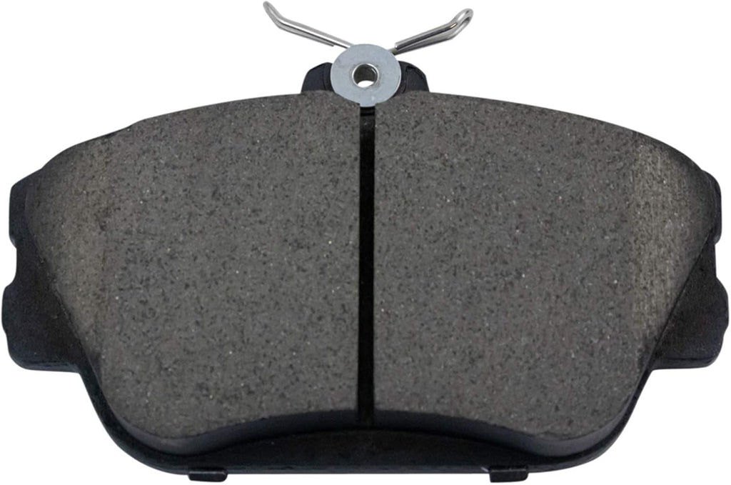 TRQ Front Brake Pad and Rotor Set Ceramic Rotors Calipers Compatible with 2001-2007 Ford Taurus 2001-2005 Mercury Sable 2002 Lincoln Continental