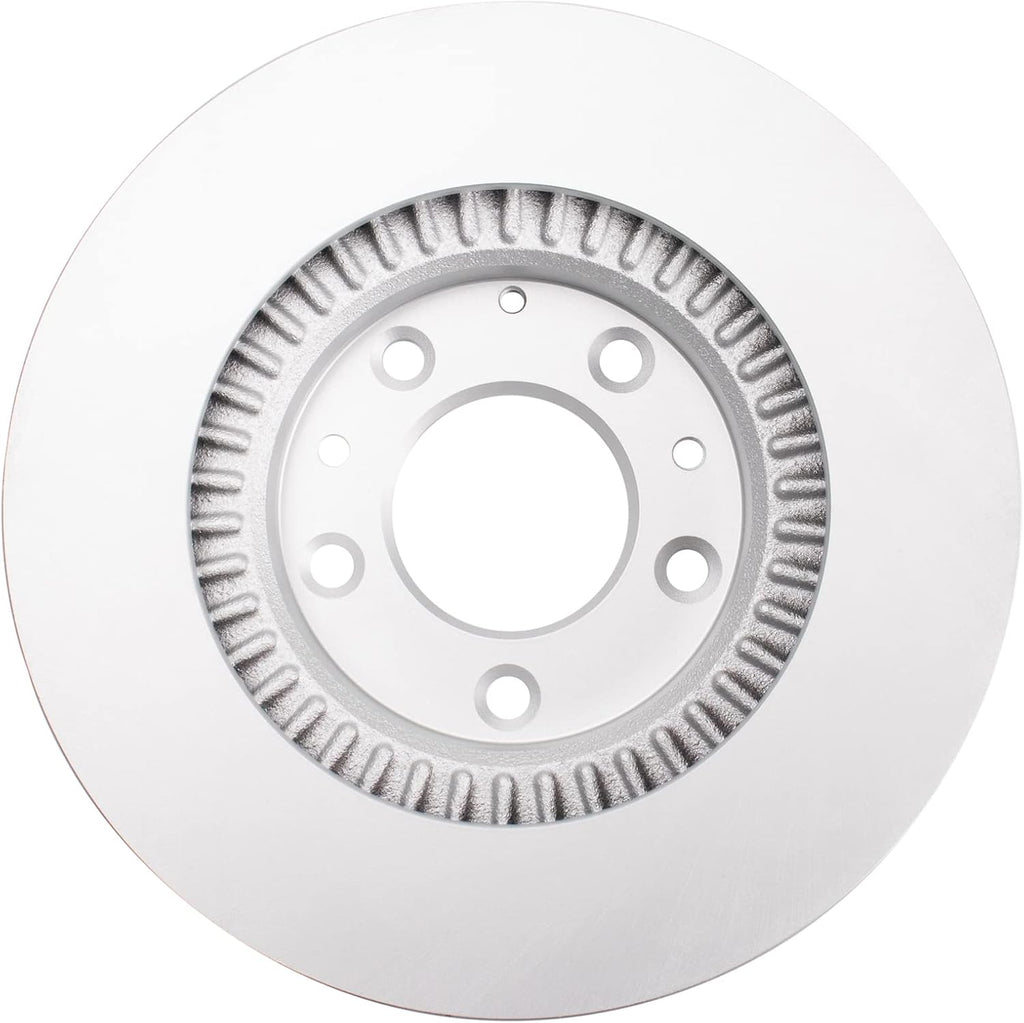 TRQ Front Ceramic Brake Pad and Rotor Set Coated Compatible with 2006-2015 Mazda MX-5 Miata