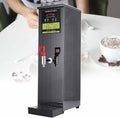 Commercial Automatic Hot Water Dispenser, Stainless Steel Boiling Water Machine, Step Heating, Fast Boiling, Digital Temperature Control, Support Timer, for Coffee, Tea,Black