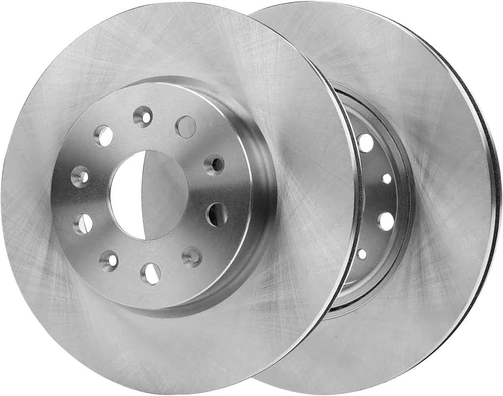 Detroit Axle - 8pc Brake Kit for 2016-2019 Cadillac ATS, Disc Brakes Rotors Ceramic Brake Pads with Hardware Replacement : 12.64' inch Front and 13.35' inch Rear Rotors