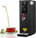 Commercial Hot Water Dispenser - Electric Water Boiler 60L/H Adjustable Temperature Adjust for Coffee Boba Tea Shop Office, 1000W Black