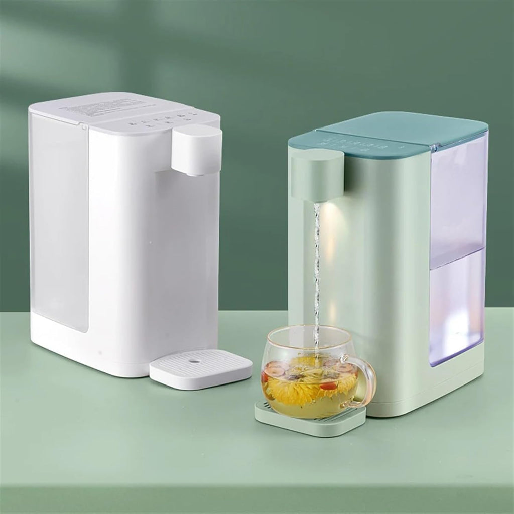 Water Dispenser 2.8L Instant Heating Water Dispenser Electric Pump 2000W 3s Fast Heat Dispensador Bottle Dispenser Smart Electric Kettle Hot & Cold Water Dispensers(White)