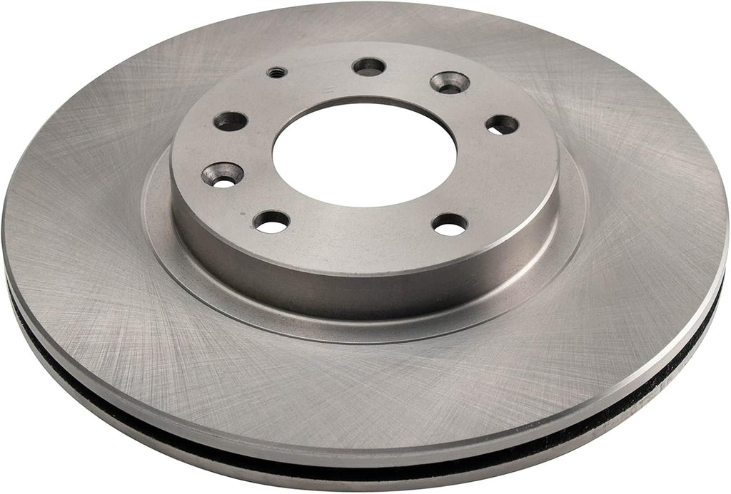 TRQ Front Brake Pad and Rotor Set Ceramic Vented Rotors Compatible with 2006-2015 Mazda MX-5 Miata