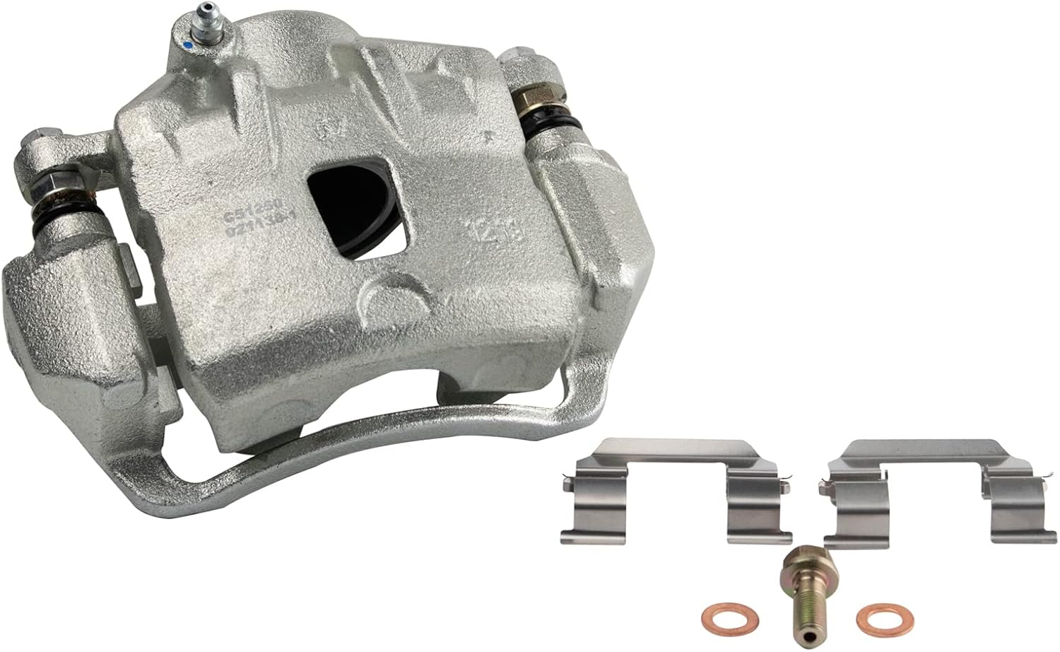 TRQ Front Brake Pad and Rotor Set Ceramic Rotors Calipers Compatible with 2007-2010 Hyundai Elantra