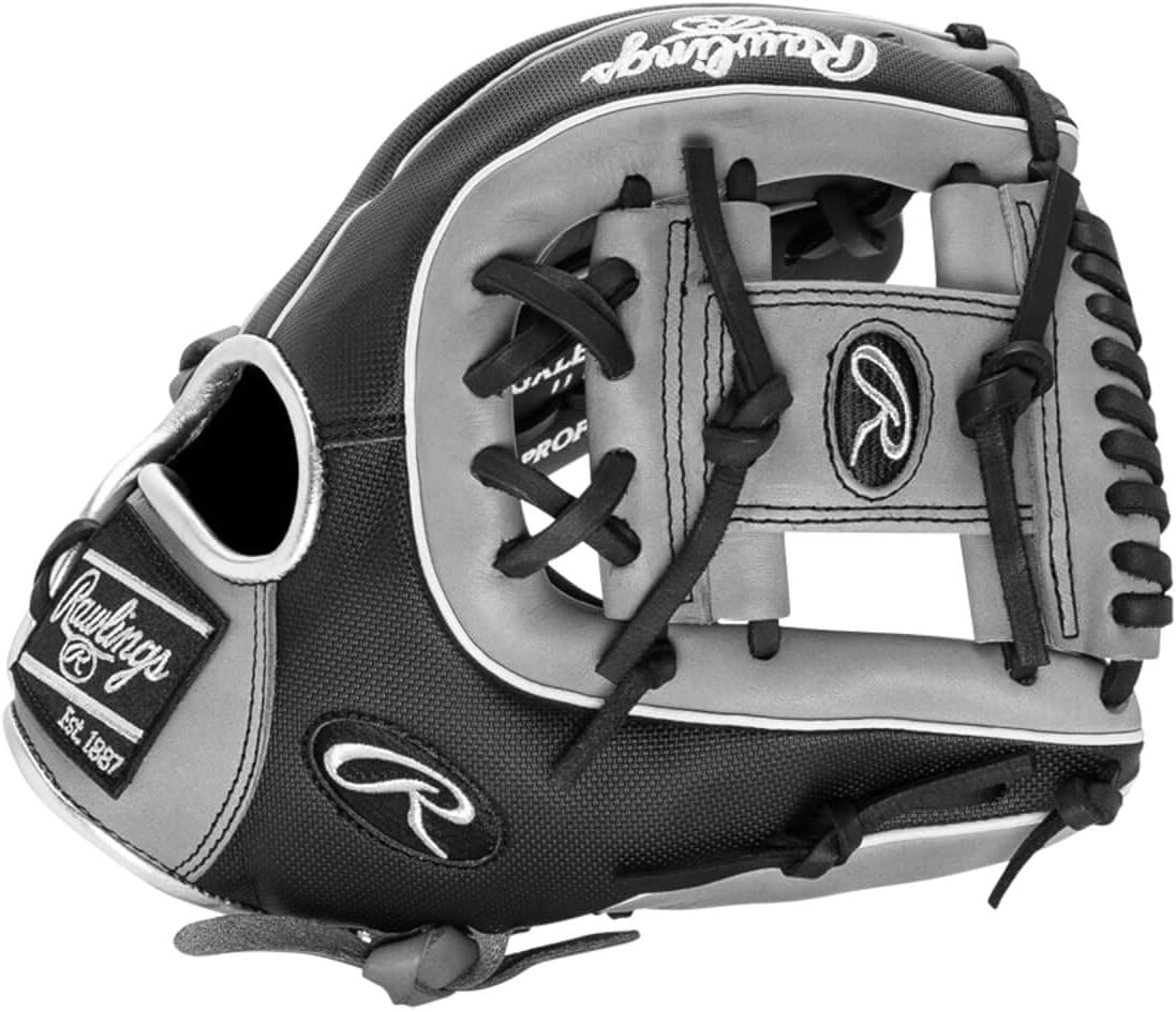 Rawlings Gamer XLE Speed Shell Series Baseball Infield | Catcher | Utility Glove | Mitt | Travel | Youth | 11.5' | 12.25' | 32.5' | Black | Grey | Right | Left