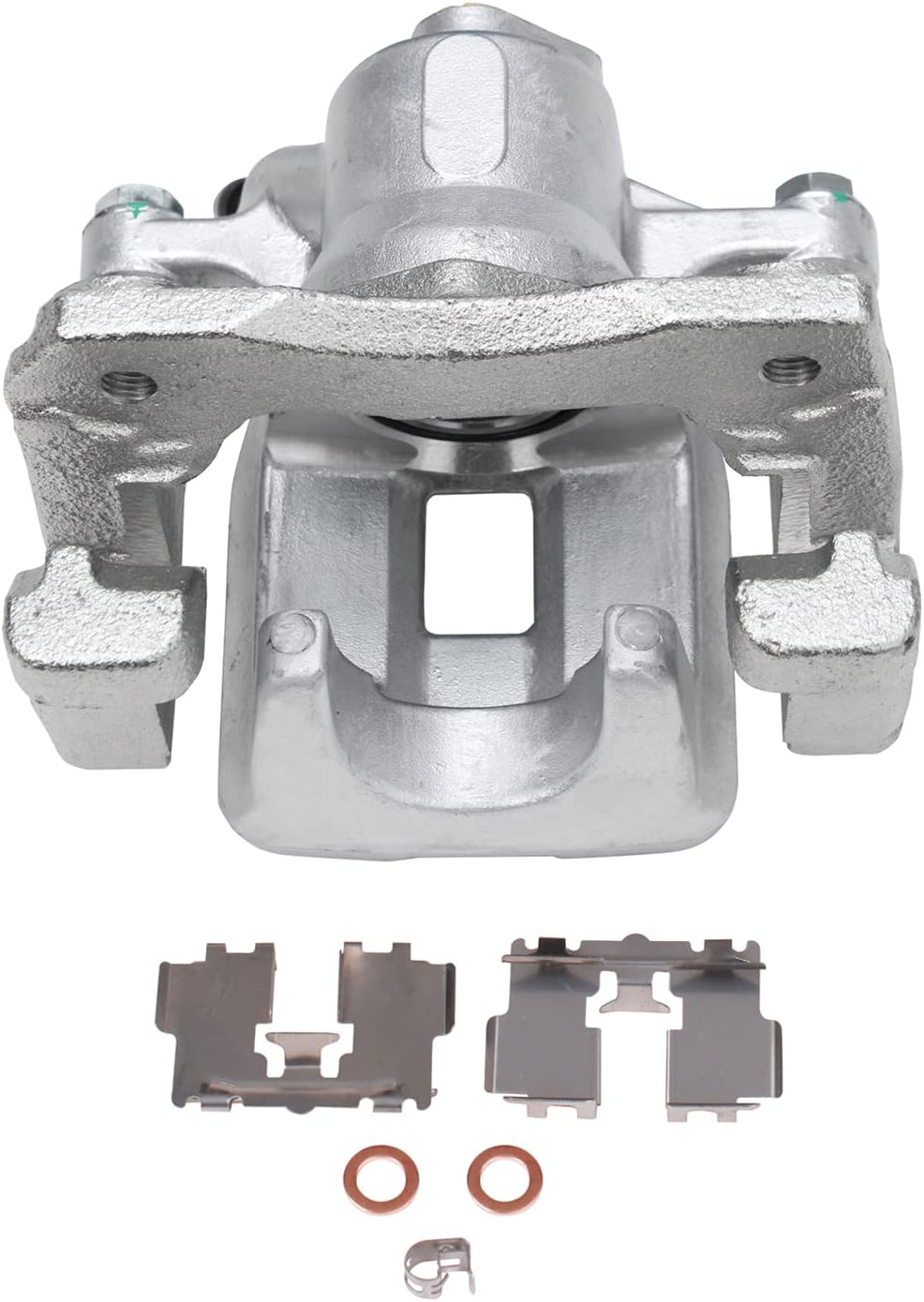 Detroit Axle - Rear Brake Kit for 2007-2012 Lexus ES350 2008-2011 Toyota Avalon 2007-2011 Camry, 2009 2010, Drilled & Slotted Rotors Brake Pads Right Brake Caliper Replacement- 5pc Set