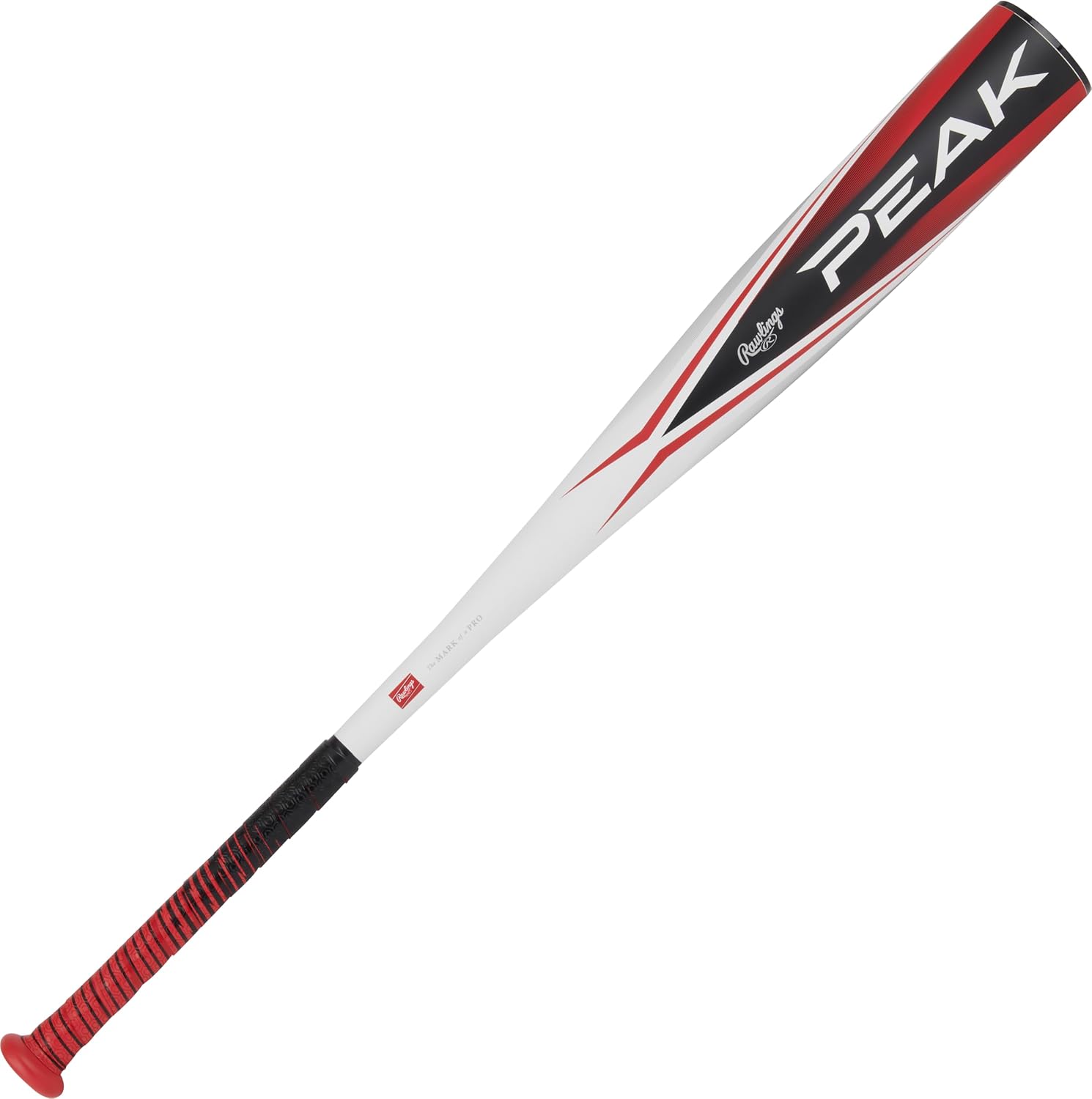 Rawlings | Peak Baseball Bat | USSSA | -10 Drop | 2 3/4' Barrel | 1 Pc. Alloy