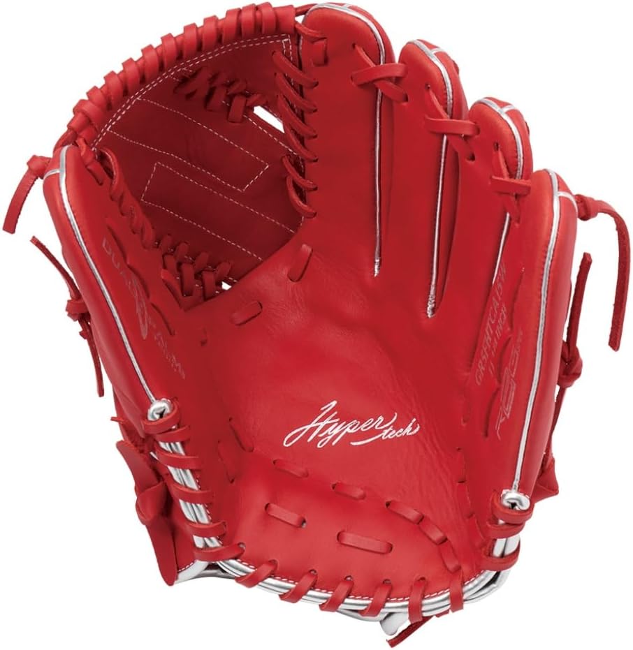 Rawlings Baseball Glove Soft Hyper TECH Color SYNC GR5FHTCA15W for Pitchers Navy/O Yellow 11.75 inch *for Right Throwing