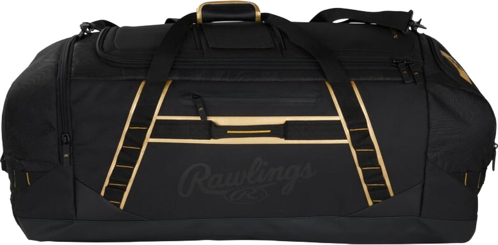 Rawlings | GOLD COLLECTION DUFFEL Equipment Bag | Baseball/Softball | Standard + XL Sizes