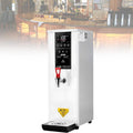 Professional Commercial Electric Hot Water Dispenser, Temperature Adjustable, LCD Touchscreen, 60L/H Large Output, for Boba Tea Coffee Office Restaurant White