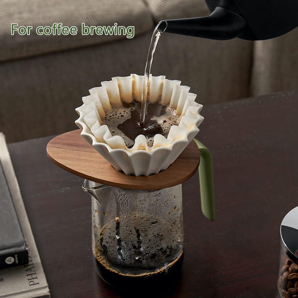 Long-Mouth Electric Kettle, 600ml Household Electric Kettle for Instant Hot Drink, Suitable for Hand-Made Coffee, Tea, Water,White