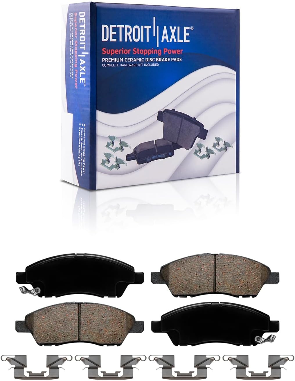 Detroit Axle - 10pc Brake Kit for 2012-2019 Nissan Versa Note 2015-2017 Micra, Front Brake Rotors Ceramic Brakes Pads, Rear Brakes Drums and Brakes Shoes Replacement : 10.24' inch Rotor