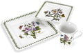 Portmeirion Botanic Garden Square 12-Piece Starter Set, Service for 4