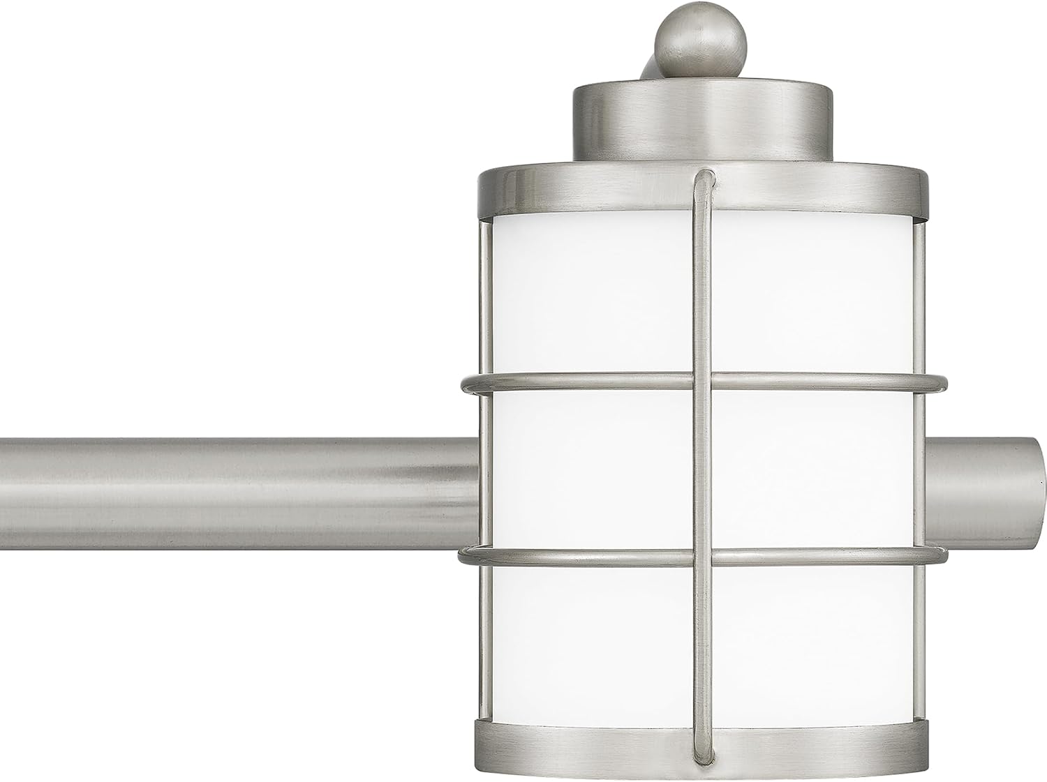 Quoizel Hazlett 4-Light Brushed Nickel Vanity Light