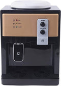 Water Dispenser Electric Countertop Water Dispenser - Hot and Cold, Room Temperature, 3 to 5 Gallon, No Refrigeration, Brown Color(No Refrigeration)