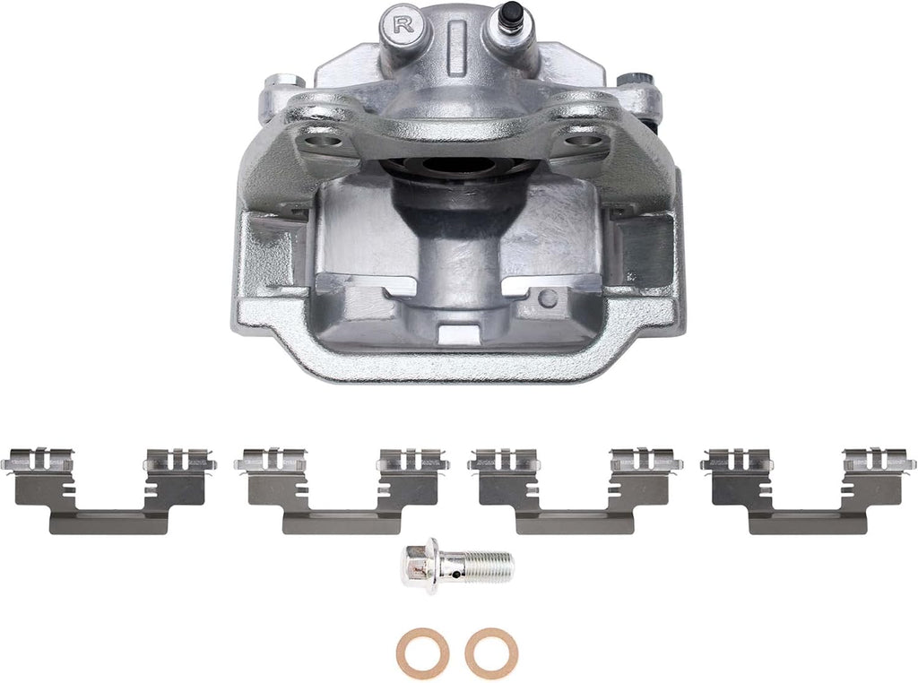 Detroit Axle - Rear Brake Kit for Chevy GMC Silverado Sierra 1500 Tahoe Yukon Cadillac Escalade Disc Brakes Rotors Disc Brake Caliper w/Bracket Replacement
