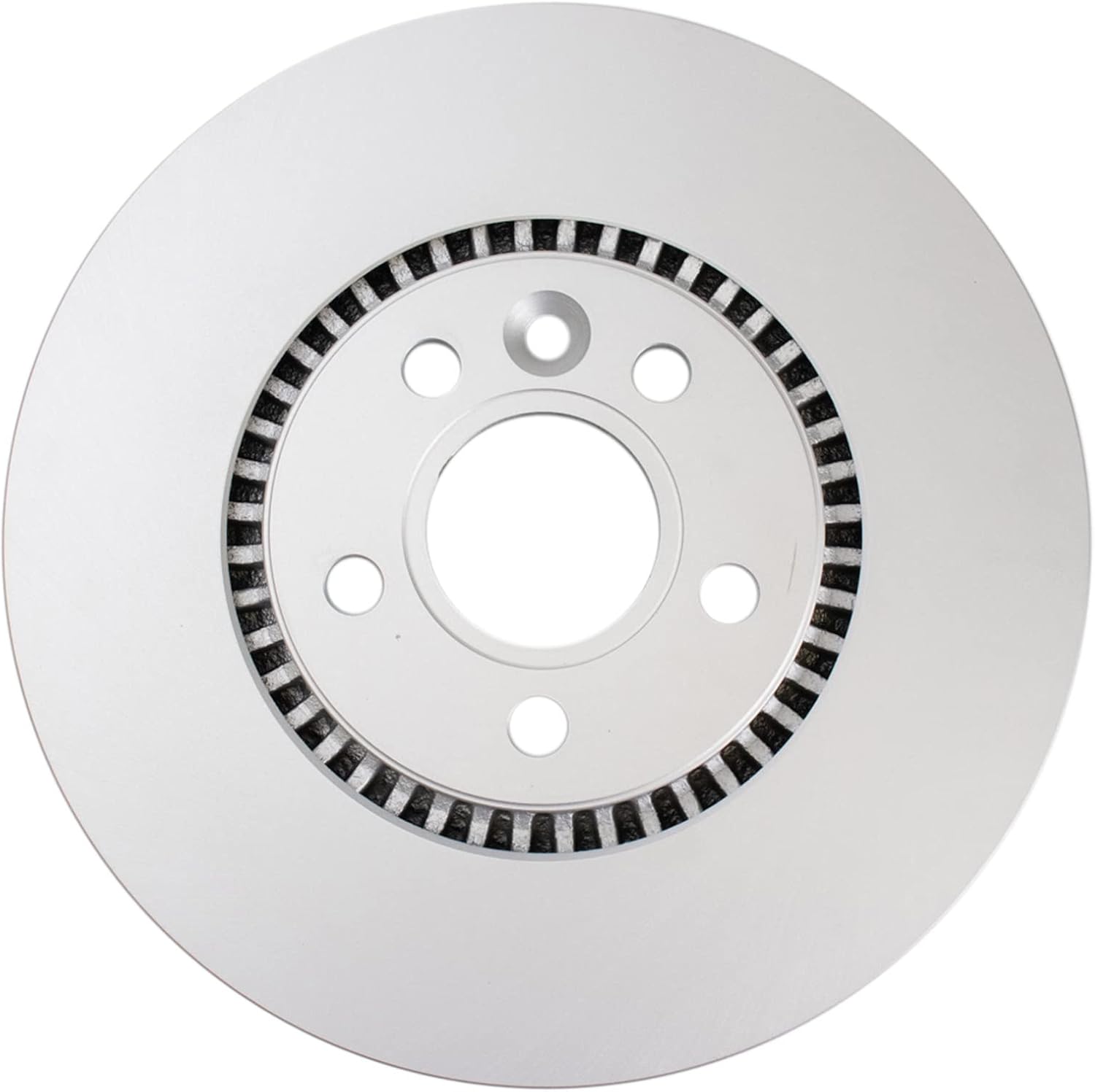 TRQ Front Brake Pad and Rotor Set Ceramic Coated Vented Rotors Compatible with 2008-2018 Volvo S60 S80 V60 V60 Cross Country V70 XC70 S60 Cross Country