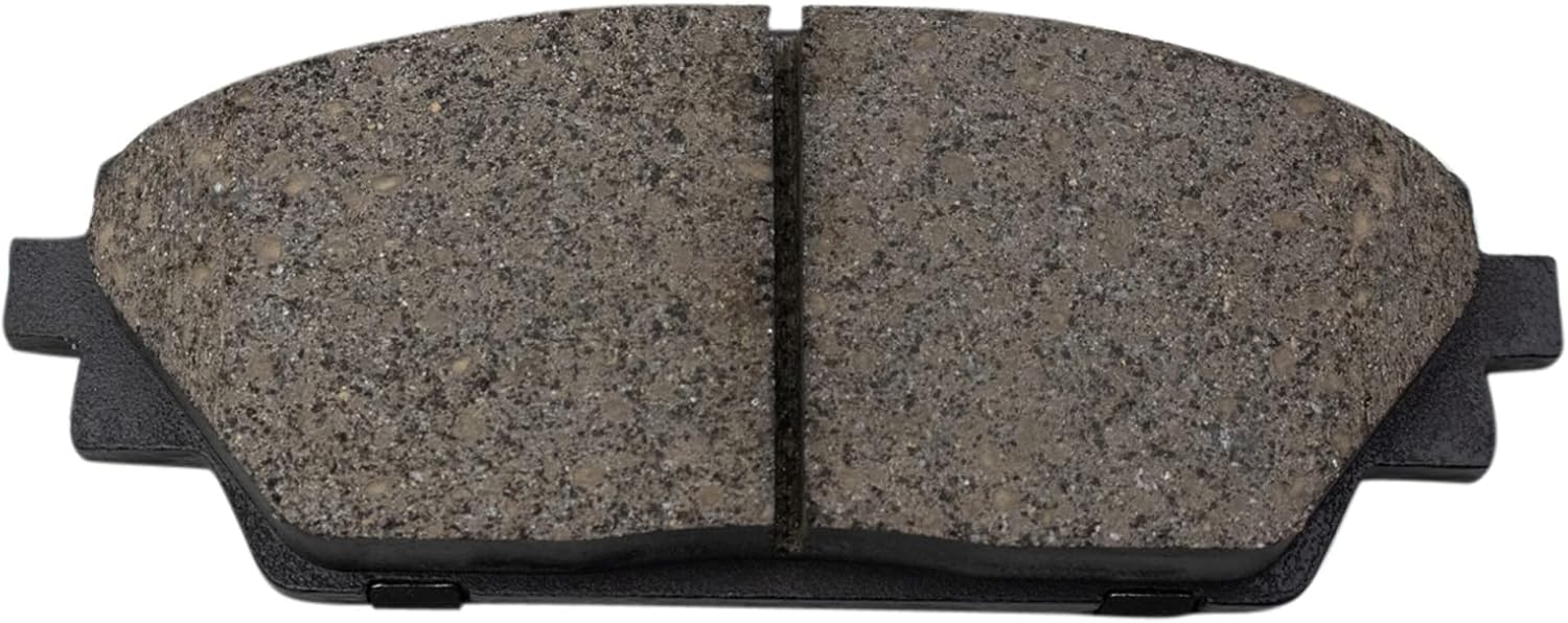 TRQ Front Ceramic Brake Pad and Rotor Set Coated Compatible with 2014-2016 Mazda 3 i Grand Touring I Sport I Touring i SV excluding Mexico Built Models 2016-2021 CX-3 Front Wheel Drive