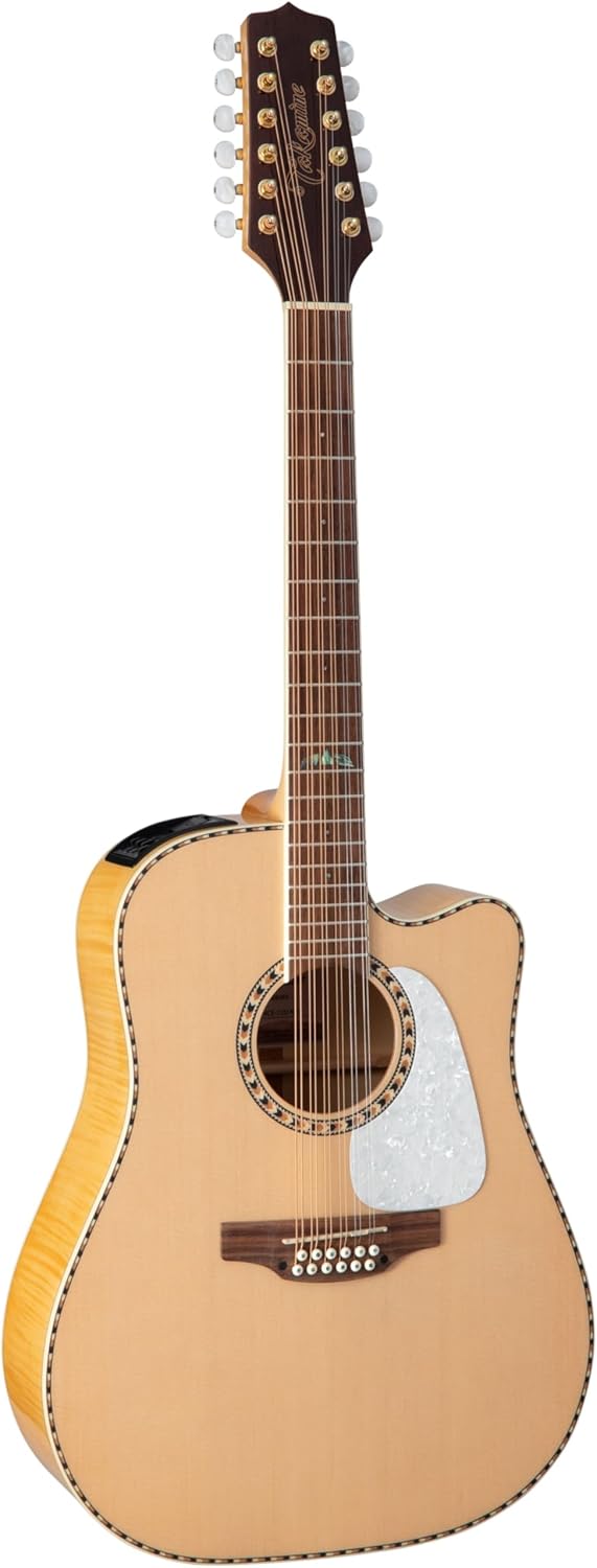 Takamine GD74CE Unison 12-string Acoustic-electric Guitar - Natural