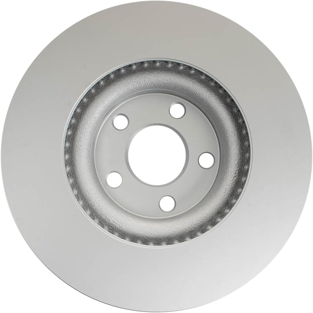 TRQ Front Brake Pad and Rotor Set Ceramic G Coated Rotors Compatible with 2015-2020 Ford Edge