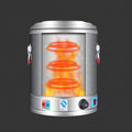 Stainless Steel Large-Capacity Insulation Barrel, Stainless Steel Hot Water Dispenser, Very Suitable for Home Brewing Electric Hot Water Barrel,80L