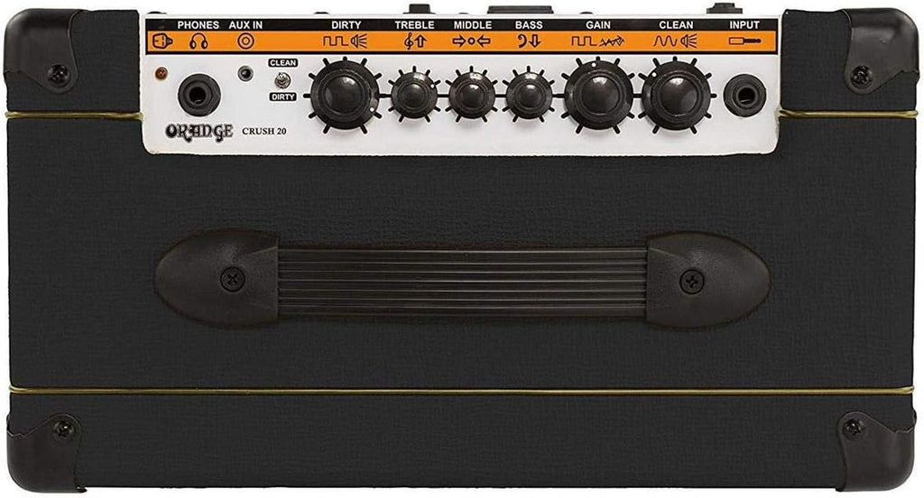 Orange Crush 20 20W 8' 2-Channel Guitar Amplifier and Speaker Combo, Black