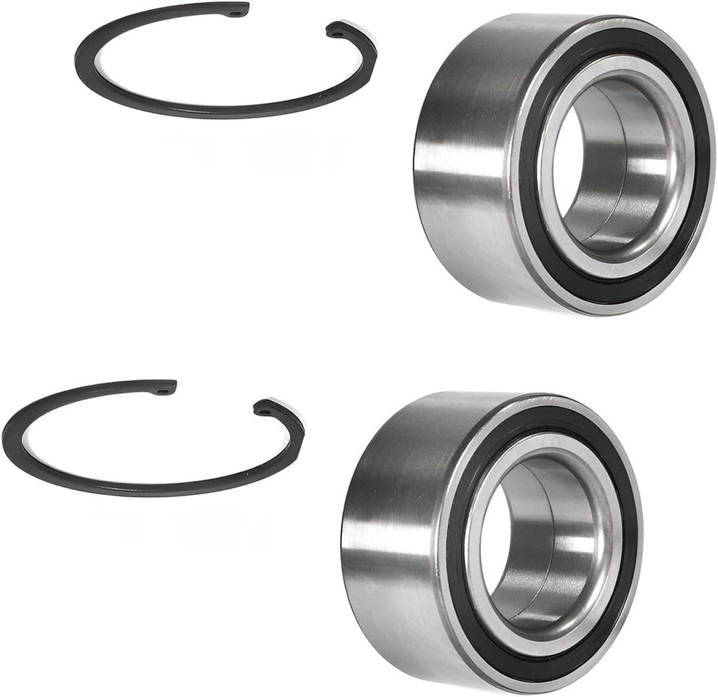 Detroit Axle - Brake Kit for 2013 2014 2015 2016 2017 Honda Accord, Drilled Slotted Brake Rotors Brakes Pads Front Wheel Bearings Replacement: 11.54' inch Front and 11.10' inch Rear Rotor