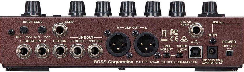 BOSS Acoustic Guitar Hardware (AD-10), Brown, Standard