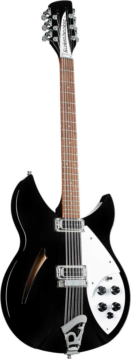 Rickenbacker 330/12 Semi-hollow 12-string Electric Guitar - Jetglo