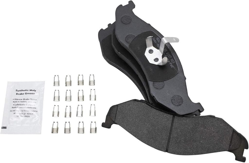 TRQ Performance Front Brake Pad and Rotor Set Semi Metallic Coated Rotors Calipers Compatible with 1990-1998 Jeep Cherokee 1990-1992 Comanche 1993-1998 Grand Cherokee 1990 Wagoneer 1997-1999 Wrangler