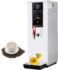 Commercial Hot Water Dispenser, Stainless Steel Autofill Boiler, 2.5kW Electric Countertop, Non Drip Tap, Ideal for Tea, Coffee, Desserts in Hotels and Cafés (A White)