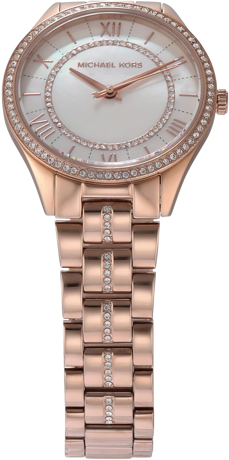 Michael Kors Lauryn Women's Watch, Stainless Steel Bracelet Watch for Women