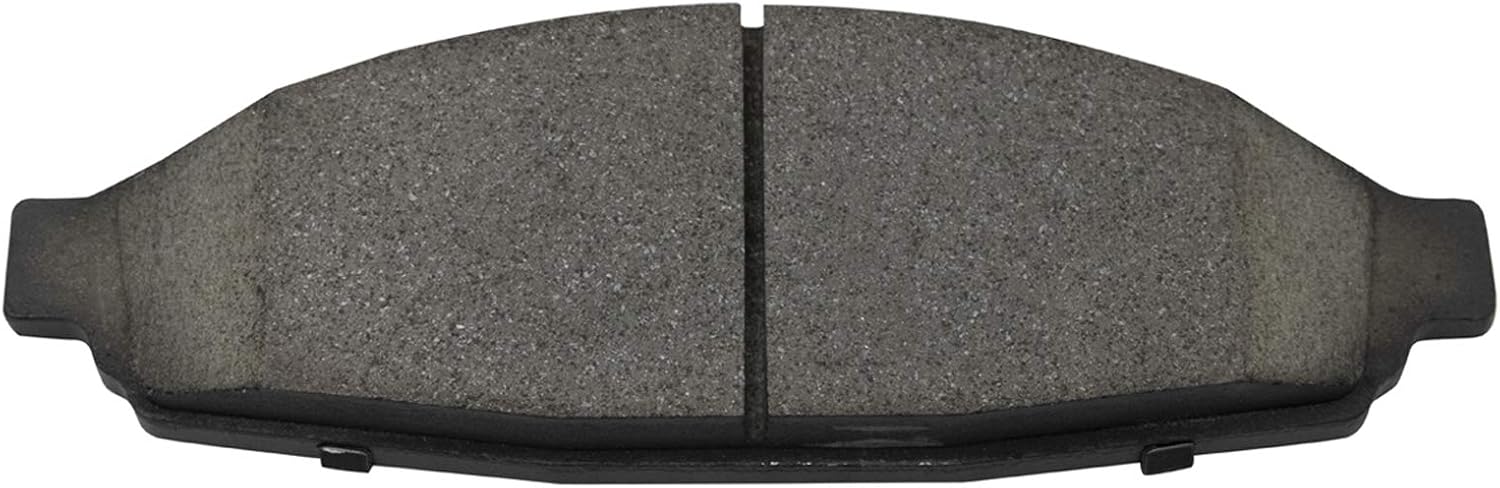 TRQ Front Brake Pad and Rotor Set Ceramic G Coated Rotors Compatible with 2003-2011 Ford Crown Victoria Lincoln Town Car Mercury Grand Marquis 2003-2004 Marauder