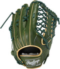 Rawlings Baseball Glove Soft HOH PRO EXCEL - Color Palette- GR5FHECB88FS Outfielder ML Green 12.5' *for Right Throwing