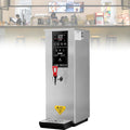 Commercial Hot Water Dispenser, 60°C to 100°C Temperature Adjustable, Built-in Purifier, Step-heating, 60L/H Large Output, for Boba Tea Coffee Office Restaurant Silver