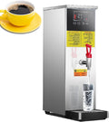Commercial Hot Water Boiler, Stainless Steel Automatic Water Heater, Hot Water Dispensers, LCD Display, Temperature Control, for Coffee, Tea, Milk, Hot Drinks(Silver,40l)