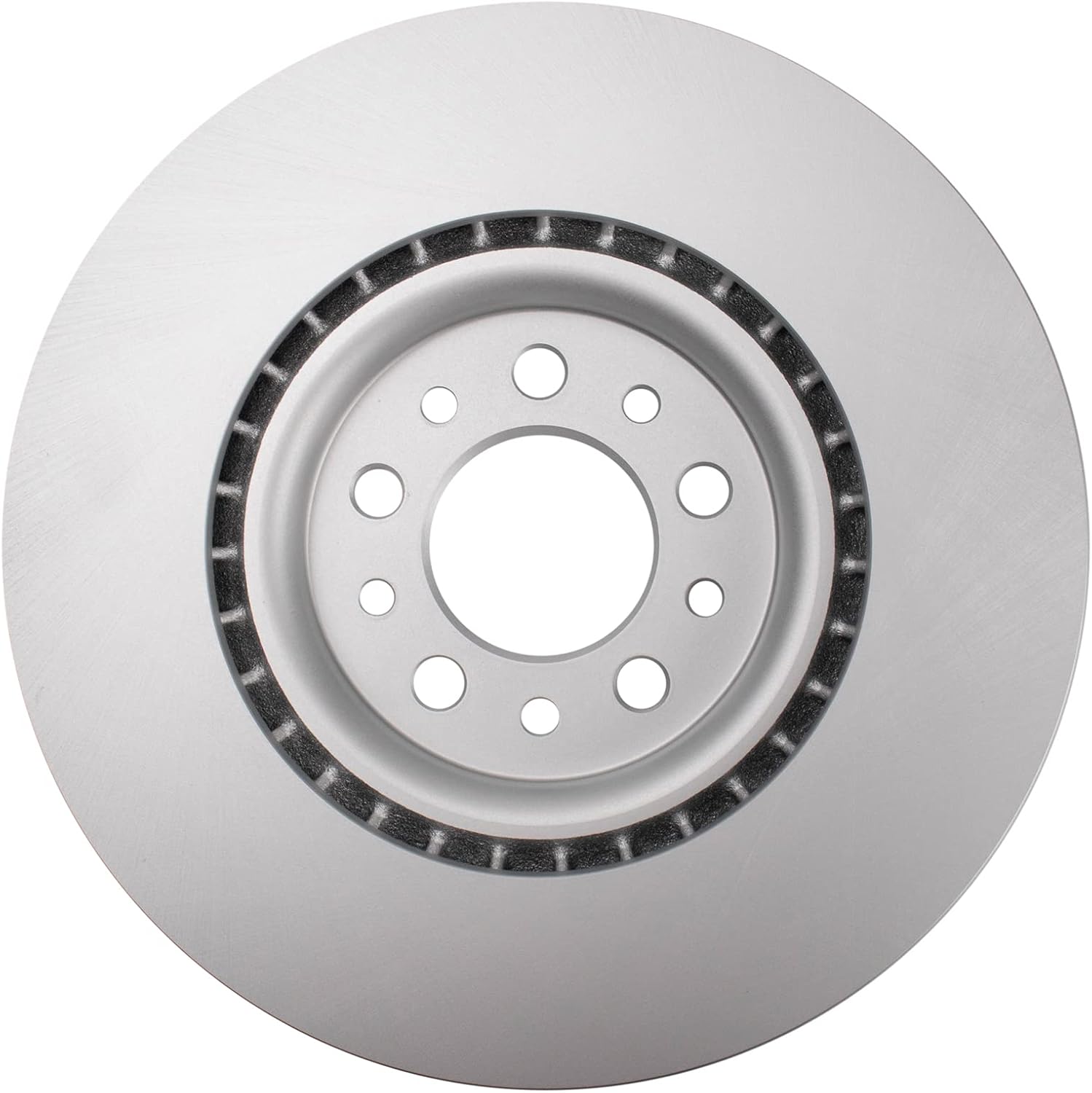 TRQ Front Ceramic Brake Pad and Rotor Set Coated Compatible with 2016-2021 Jeep Cherokee with 330 mm Diameter Front Rotors with Dual Piston Calipers