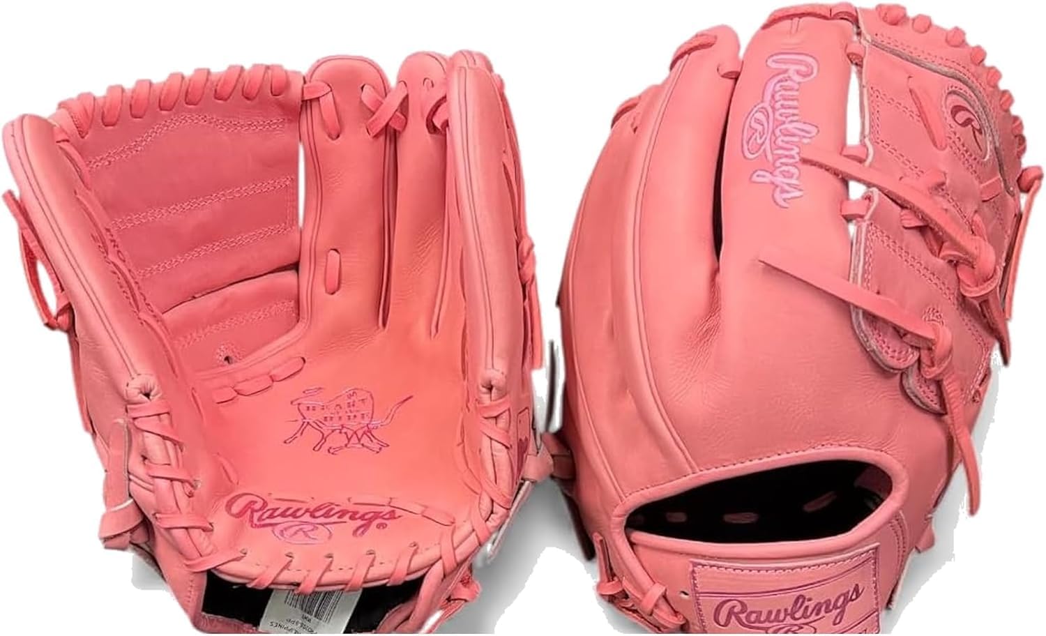 Rawlings Heart of the Hide Mother's Day Pink Baseball Glove – 11.75', 12.25', 1B Mitt, Catcher's Mitt – RHT & LHT – Premium HOH Pro Leather Limited Edition
