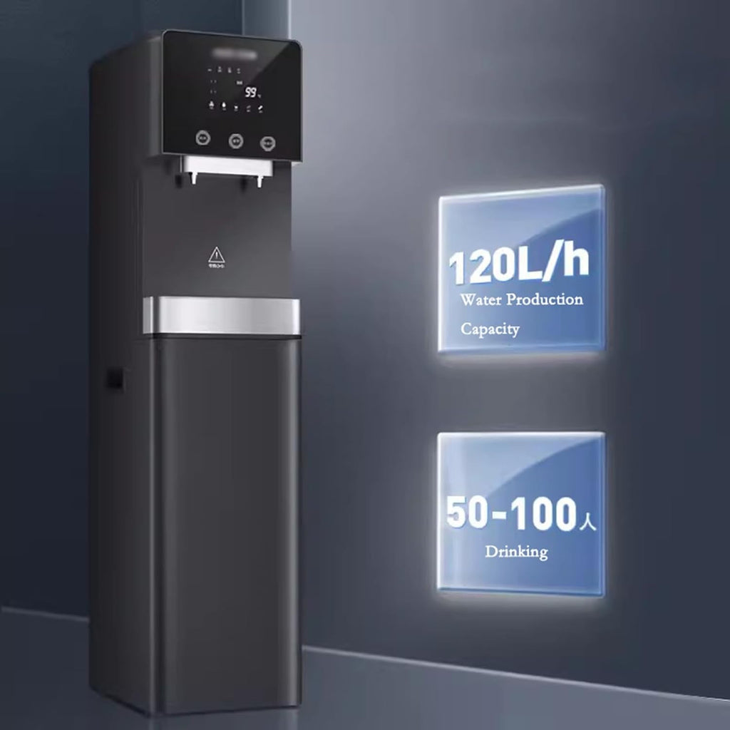 Water Dispenser Commercial Vertical Water Dispenser High Flow Tap Water Filtration Direct Water Dispenser Heating and Filtration Integrated Water Purifier Hot & Cold Water Dispensers