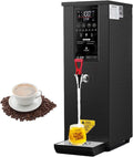 Commercial Hot Water Dispenser, Stainless Steel Autofill Boiler, 2.5kW Electric Countertop, Non Drip Tap, Ideal for Tea, Coffee, Desserts in Hotels and Cafés (B Black)