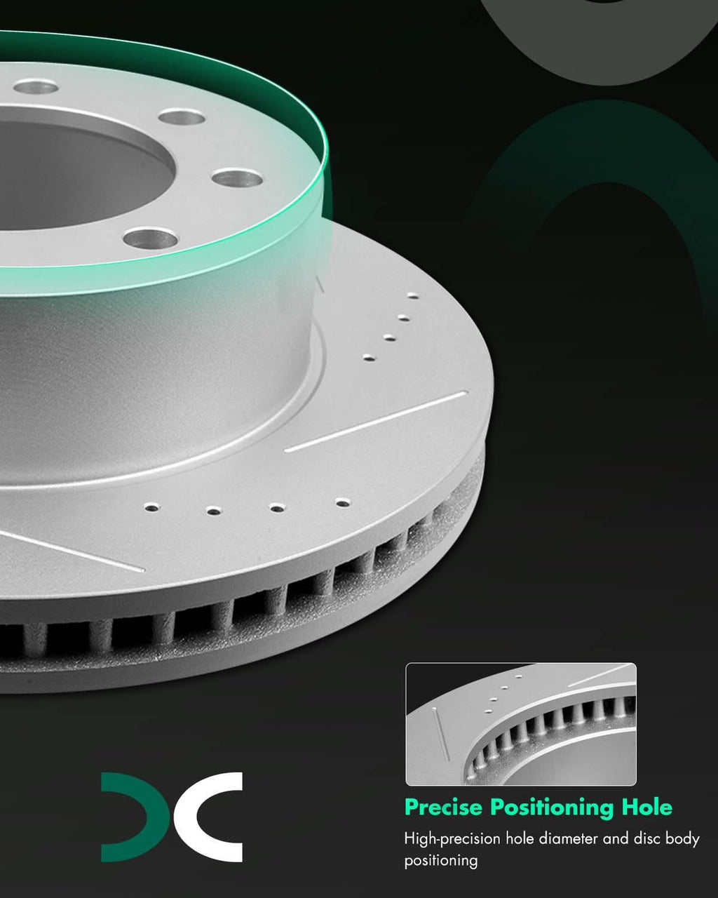 SCITOO Front 13.89' Brake Pads and Rotors Kits Fit For Dodge Ram 1500 2006-2008,For Ram 2500 2003-2008,For Ram 3500 2003-2008